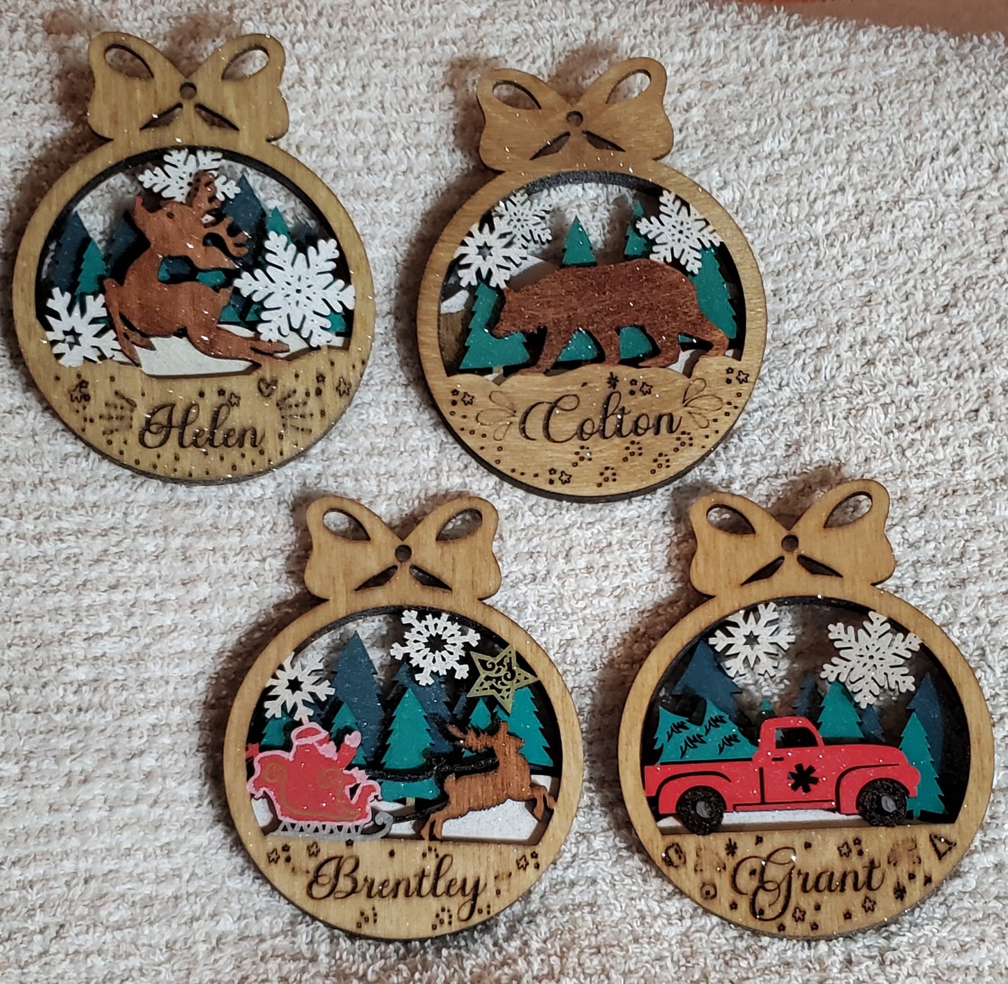 Personalized Christmas Ornaments