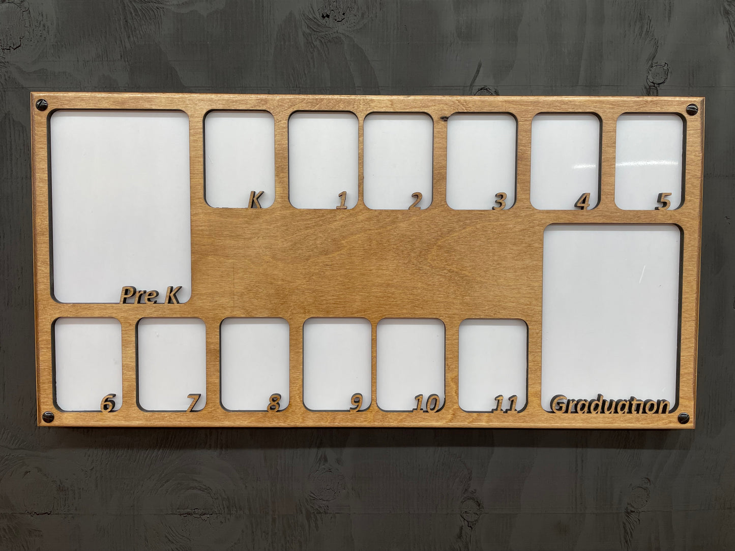 K-12 personalized student picture frame