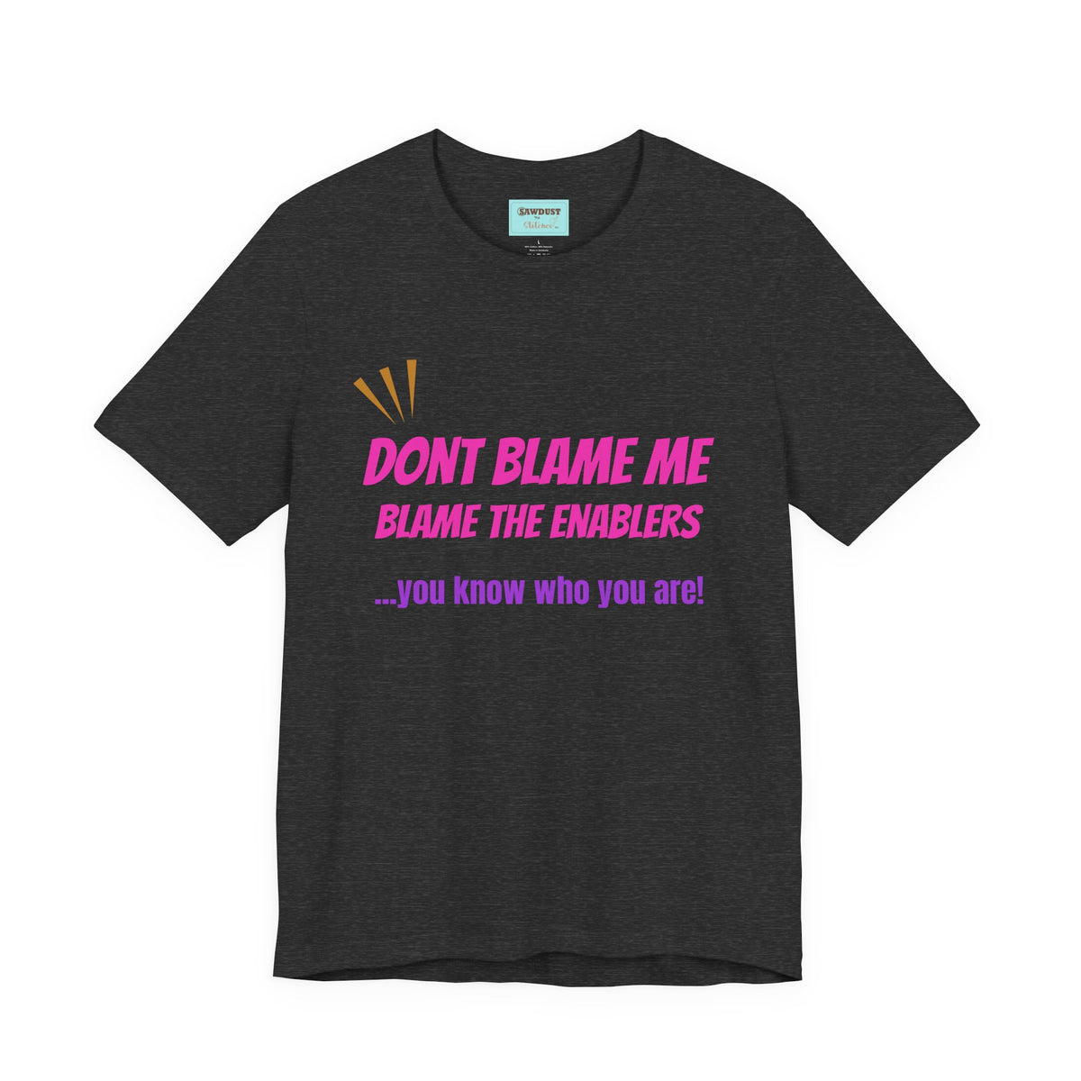 Don't Blame Me Unisex Jersey Short Sleeve Tee