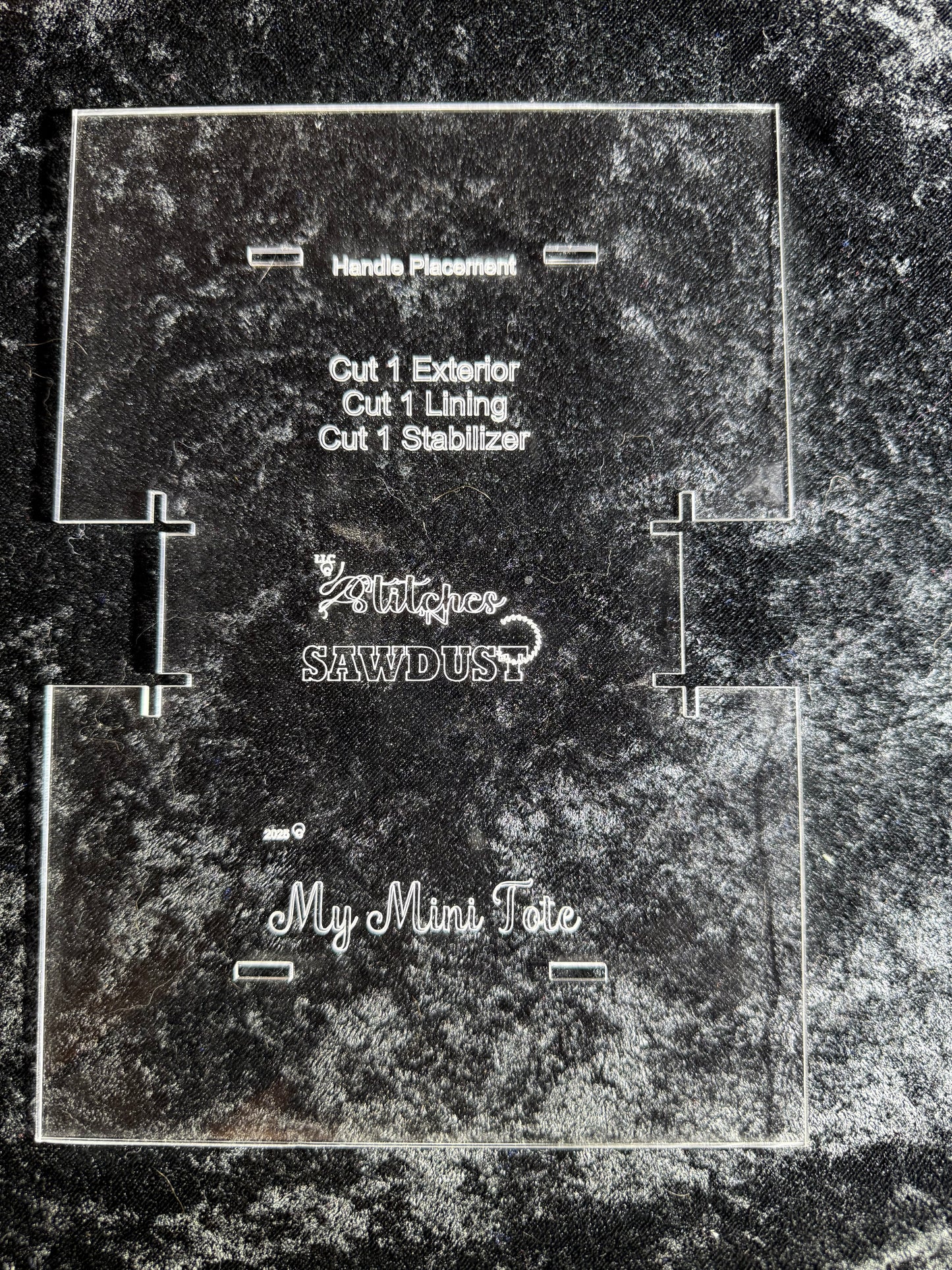My Mini Tote IMPERFECT TEMPLATE