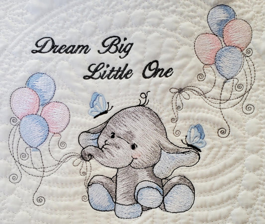Elephant Baby Blanket
