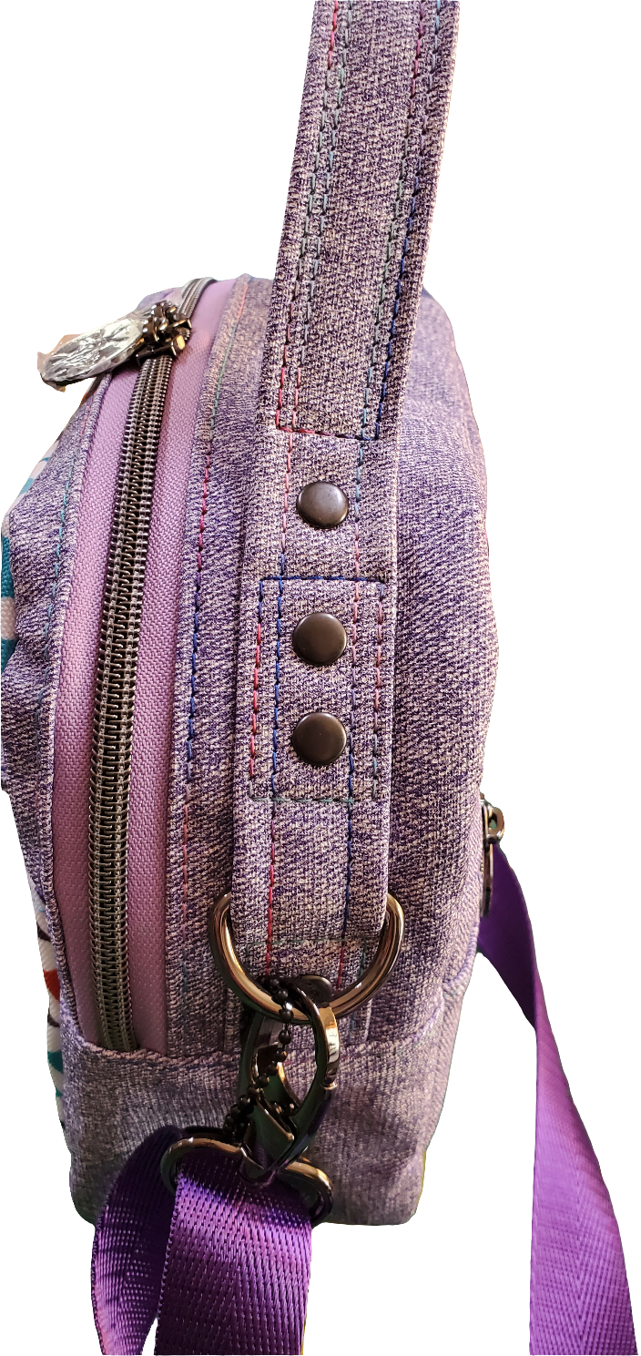 Lavender Cutie Sue-Sue Cossbody sling